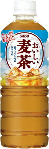 ダイドー おいしい麦茶 600ml ペットボトル 24本入 お茶 カフェインゼロ ノンカフェイン 送料無料