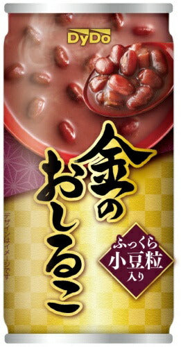 ダイドー 金のおしるこ 185g 缶 30本入 おしるこ あずき 粒入り