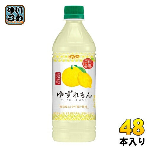 ダイドー 和果ごこち ゆずれもん 500ml ペットボトル 48本 (24本入×2 まとめ買い) 果汁飲料 〔果汁飲料〕
