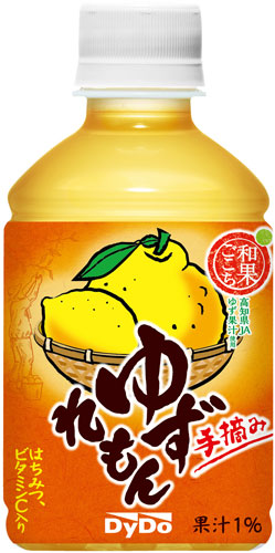 ダイドー 和果ごこち ゆずれもん 280ml ペットボトル 24本入