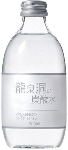 岩泉 龍泉洞の炭酸水 300ml 瓶 24本入 タンサン 割材 無糖炭酸