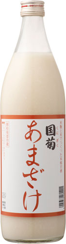 篠崎 国菊 あまざけ 985g 瓶 12本 (6本入×2 まとめ買い) 〔甘酒〕