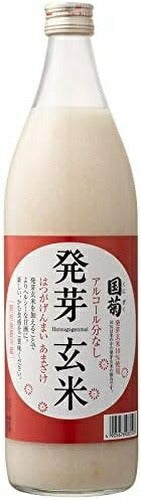 篠崎 国菊 発芽玄米あまざけ 985g 瓶 6本入 甘酒 国産米 ノンアルコール 玄米