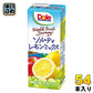 雪印メグミルク Dole World Fruit Journeyソルティレモンミックス100% 200ml 紙パック 54本 (18本入×3 まとめ買い)