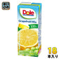 雪印メグミルク Dole グレープフルーツミックス100% 200ml 紙パック 18本入 果実ミックスジュース 濃縮還元