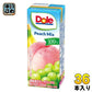 雪印メグミルク Dole ピーチフルーツミックス100% 200ml 紙パック 36本 (18本入×2 まとめ買い) 果実ミックスジュース 濃縮還元