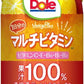 雪印メグミルク Dole Juicy Plus 1日分のマルチビタミン 330ml 紙パック 36本 (12本入×3 まとめ買い) 果実飲料 濃縮還元 果汁100%