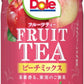 雪印メグミルク Dole フルーツ ティー ピーチミックス 330ml 紙パック 24本 (12本入×2 まとめ買い) 果汁飲料 紅茶 ミックスジュース FRUIT TEA