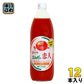 JAびらとり ニシパの恋人 トマトジュース 有塩 1L 瓶 12本 (6本入×2 まとめ買い) 国産 北海道産 桃太郎トマト使用 トマト100% 天日塩使用 平取町 ストレート