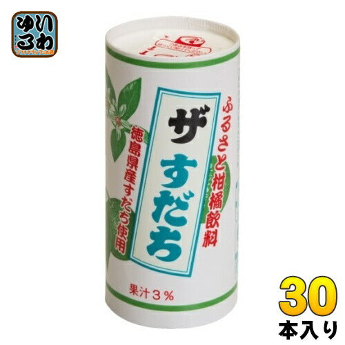 JA全農とくしま ザ・すだち 195g カート缶 30本 (15本入×2 まとめ買い)