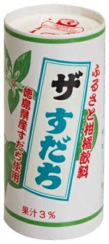 JA全農とくしま ザ・すだち 195g カート缶 30本 (15本入×2 まとめ買い)
