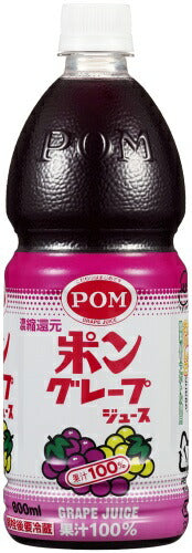 えひめ飲料 POM ポン グレープジュース 800ml ペットボトル 12本 (6本入×2 まとめ買い)