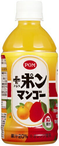 えひめ飲料　POM プラスポンマンゴー 350ml ペットボトル 48本 (24本入×2 まとめ買い)