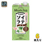 ふくれん 国産大豆 ソイラテ 抹茶 1000ml 紙パック 6本入
