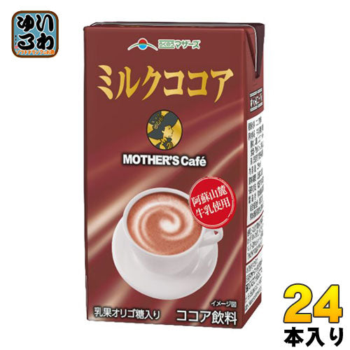 らくのうマザーズ ミルクココア 250ml 紙パック 24本入 〔ミルクココア〕
