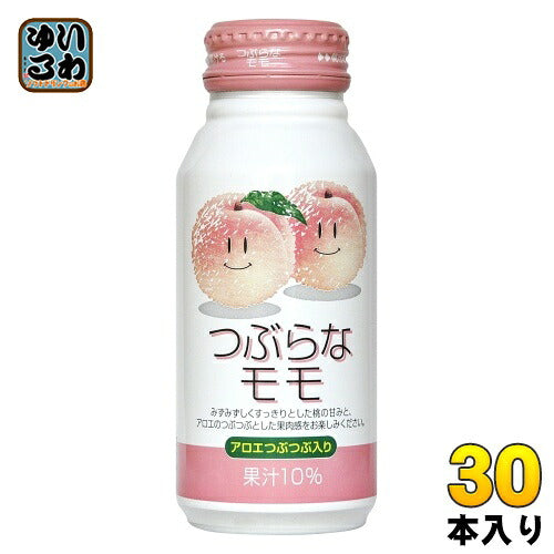 JAフーズおおいた つぶらなモモ 190g ボトル缶 30本入 果汁飲料 桃 粒入り