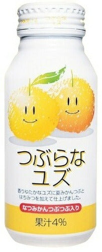 JAフーズおおいた つぶらなユズ 190g ボトル缶 60本 (30本入×2 まとめ買い) 果汁飲料 柚子 ゆず