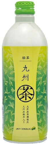 JAフーズおおいた 九州茶 490ml ボトル缶 24本入 〔緑茶〕