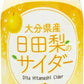 JAフーズおおいた 日田梨のサイダー 495ml ペットボトル 48本 (24本入×2 まとめ買い)