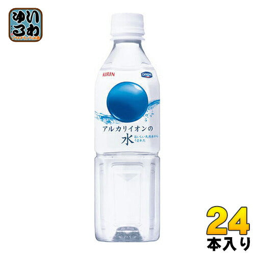 キリン アルカリイオンの水 500ml ペットボトル 24本入 〔ミネラルウォーター〕