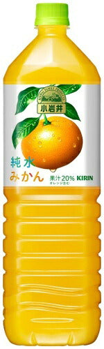 キリン 小岩井 純水みかん 1.5L ペットボトル 16本 (8本入×2 まとめ買い) 果汁飲料 ミカン