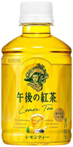 キリン 午後の紅茶 レモンティー 280ml ペットボトル 48本 (24本入×2 まとめ買い) 午後ティー 紅茶飲料 檸檬 冷温兼用
