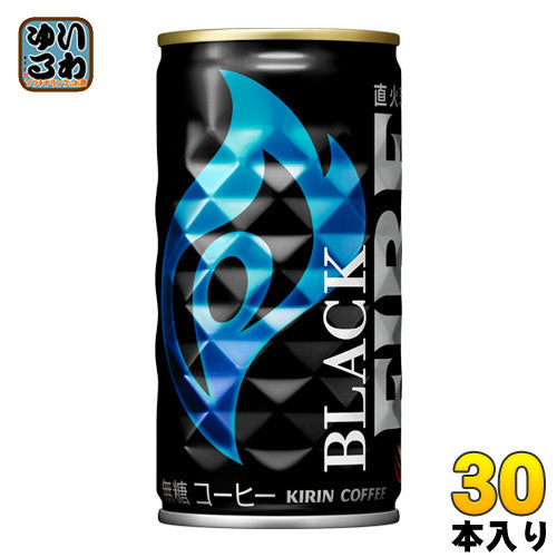 キリン FIREファイア ブラック 185g 缶 30本入 〔コーヒー〕