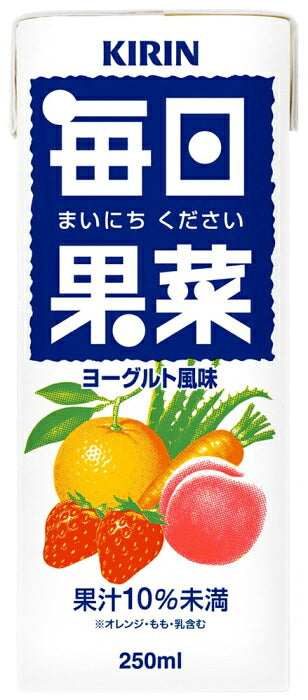 キリン 毎日果菜 250mlスリム紙パック 48本 (24本入×2 まとめ買い) 野菜ジュース 果汁飲料