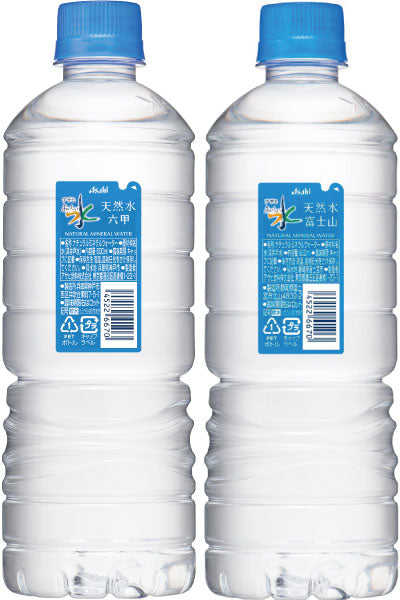 アサヒ おいしい水 天然水 シンプルecoラベル 600ml ペットボトル 24本入 ミネラルウォーター 水 シンプルエコラベル 軟水
