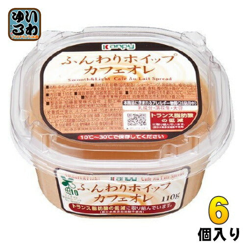 カンピー ふんわりホイップ カフェオレ 110g 6個入