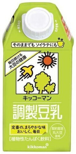 キッコーマン 調製豆乳 500ml 紙パック 24本 (12本入×2 まとめ買い) 豆乳 イソフラボン