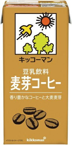 キッコーマン 豆乳飲料 麦芽コーヒー 1L 紙パック 18本 (6本入×3 まとめ買い) イソフラボン