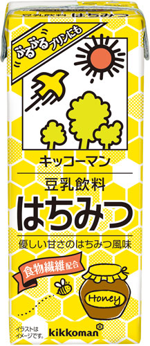キッコーマン 豆乳飲料 はちみつ 200ml 紙パック 18本入
