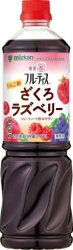 ミツカン フルーティス りんご酢 ざくろラズベリー 業務用 6倍濃縮タイプ 1000ml ペットボトル 4本 (1本入×4 まとめ買い) 食酢飲料 お酢 ビネガードリンク 飲むお酢