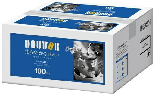 ドトールコーヒー ドリップコーヒー オリジナルブレンド 100杯分×1箱入 100袋 100p 珈琲