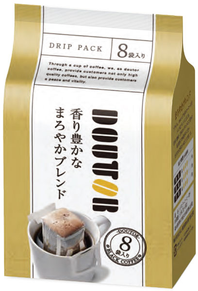 ドトール ドリップパック 香り豊かなまろやかブレンド 8袋×36個入