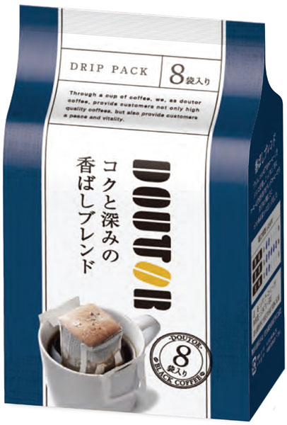 ドトール ドリップパック コクと深みの香ばしブレンド 8袋×36個入