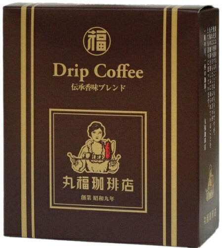 丸福珈琲店 ドリップ珈琲 伝承香味ブレンド 5杯×12箱入 ドリップコーヒー
