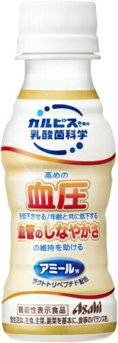アサヒ カルピス アミールW(ダブル) 100ml ペットボトル 60本 (30本入×2 まとめ買い) 血圧 〔機能性表示食品〕