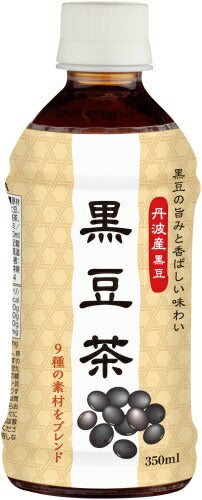 盛田 ハイピース 黒豆茶 350ml ペットボトル 24本入 お茶 くろまめ茶 ブレンド 丹波産黒豆