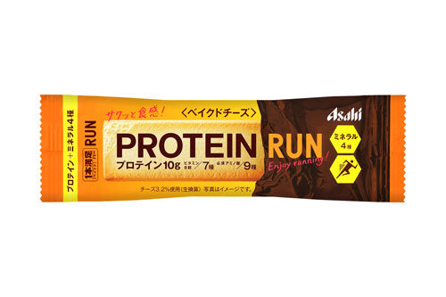 アサヒグループ食品 1本満足バー プロテインラン ベイクドチーズ 144本 (72本入×2 まとめ買い) 〔バランス栄養食〕