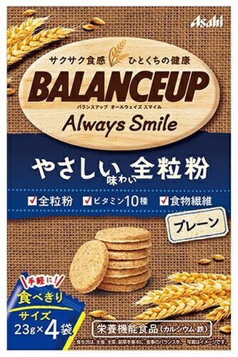 アサヒグループ食品 バランスアップ 全粒粉 プレーン 12箱入