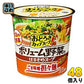 アサヒグループ食品 おどろき野菜  ボリューム野菜のはるさめスープ ごま味噌担々麺 48個 (6個入×8 まとめ買い) カップスープ 即席 野菜