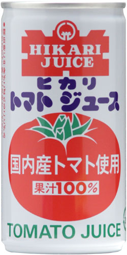 光食品 国産 シーズンパック トマトジュース 有塩 190g 缶 30本入 〔国産 食塩入り トマト100％〕