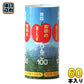 青研の葉とらずりんご100 195g カート缶 60本 (30本入×2 まとめ買い) りんごジュース 果汁100％ ストレート果汁