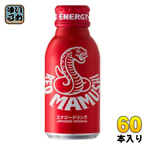 日興薬品 レッドマムシ 100ml ボトル缶 60本 (30本入×2 まとめ買い) 〔炭酸飲料〕