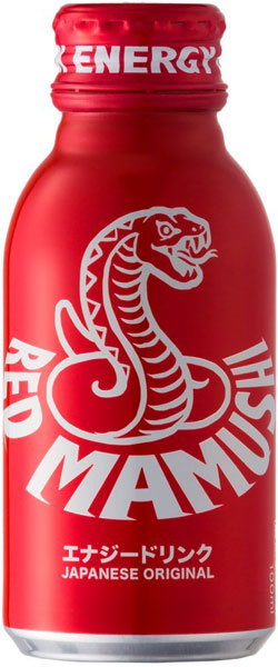 日興薬品 レッドマムシ 100ml ボトル缶 60本 (30本入×2 まとめ買い) 〔炭酸飲料〕