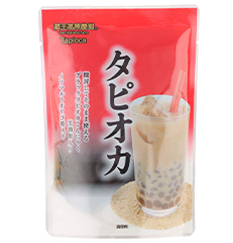 和歌山産業 蔵王高原農園 タピオカ 180g 20袋入(10袋入×2まとめ買い) 〔タピオカミルクティー 黒糖風味 たぴおか デザート ドリンク〕