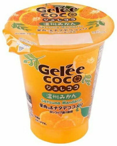 和歌山産業 蔵王高原農園 ジュレココ 温州みかん 160g カップ 36個 (12個入×3 まとめ買い)