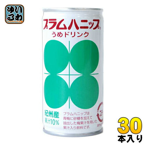 プラム食品 プラムハニップ 190g 缶 30本入 〔果汁飲料〕